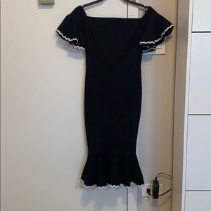 ASOS purchased off the shoulder fishtail dress